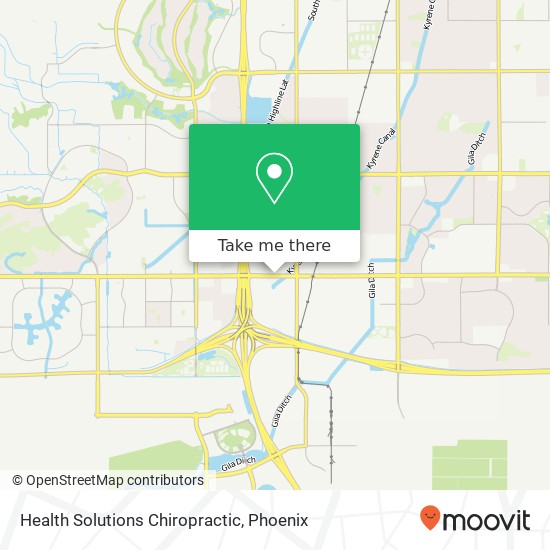 Health Solutions Chiropractic map