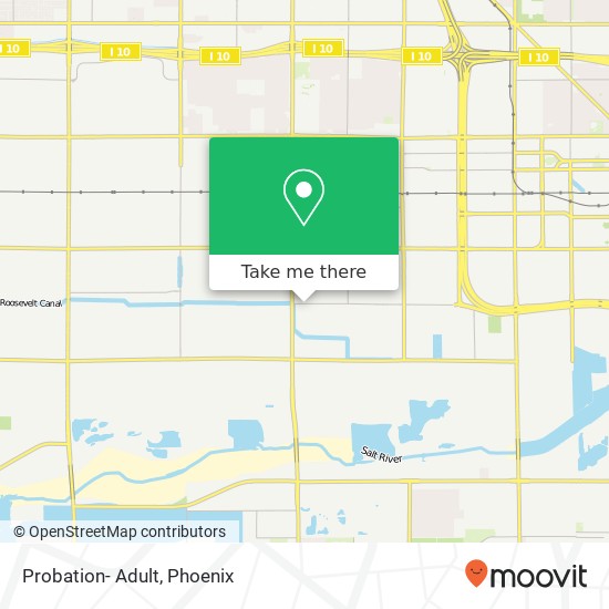 Mapa de Probation- Adult