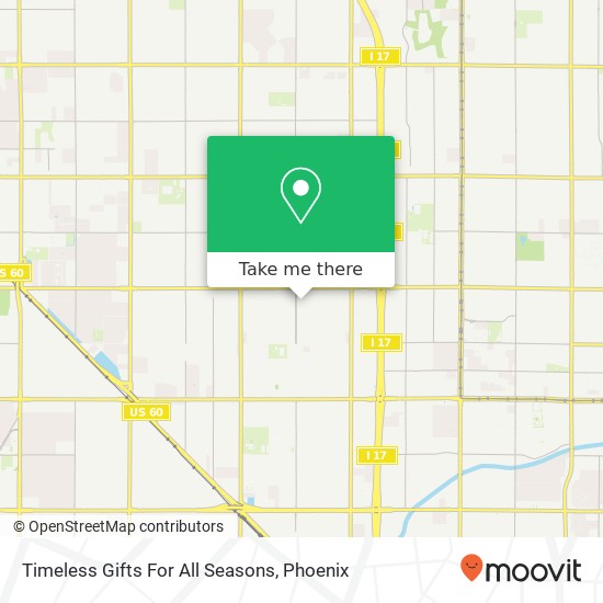 Mapa de Timeless Gifts For All Seasons