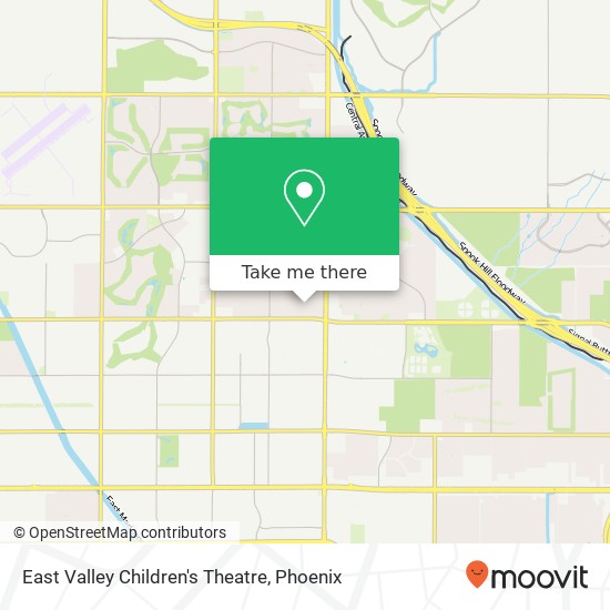 East Valley Children's Theatre map