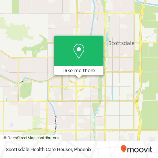 Mapa de Scottsdale Health Care Heuser