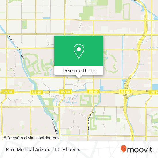 Rem Medical Arizona LLC map