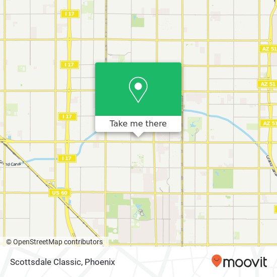 Mapa de Scottsdale Classic