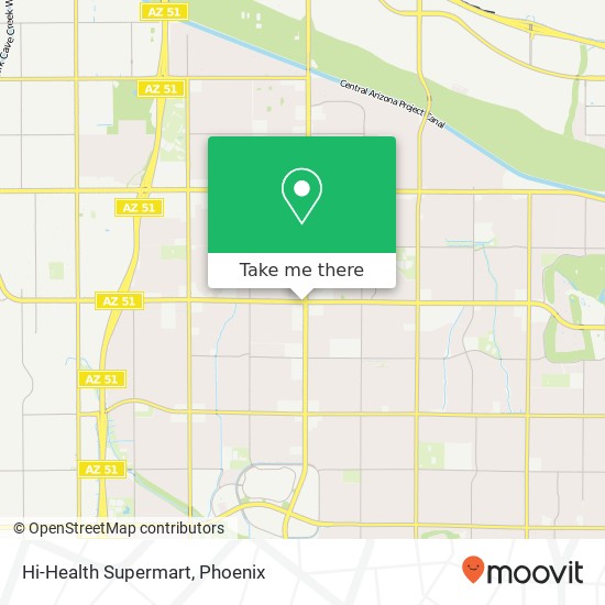 Mapa de Hi-Health Supermart