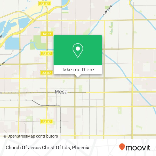 Church Of Jesus Christ Of Lds map