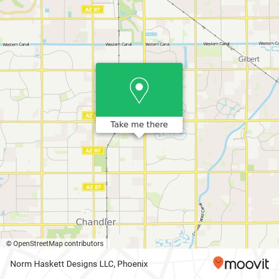 Norm Haskett Designs LLC map