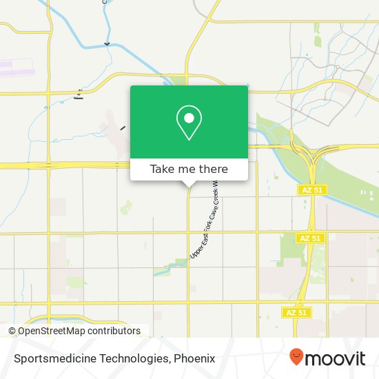 Sportsmedicine Technologies map