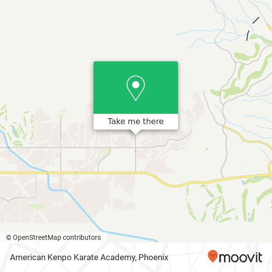 Mapa de American Kenpo Karate Academy