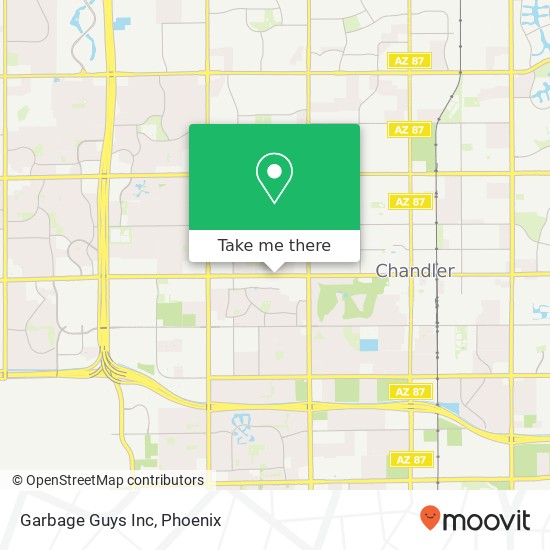 Garbage Guys Inc map