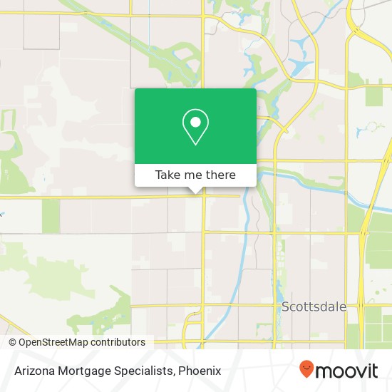 Arizona Mortgage Specialists map