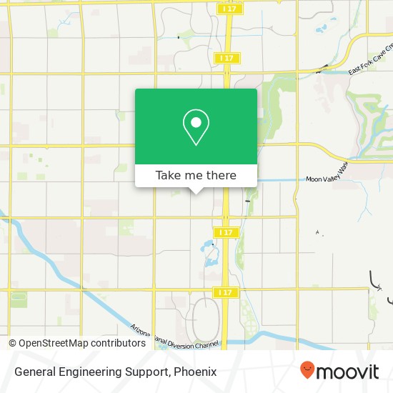 General Engineering Support map