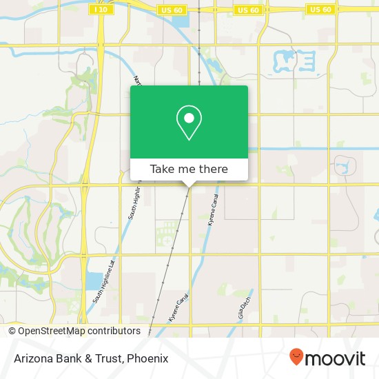 Arizona Bank & Trust map