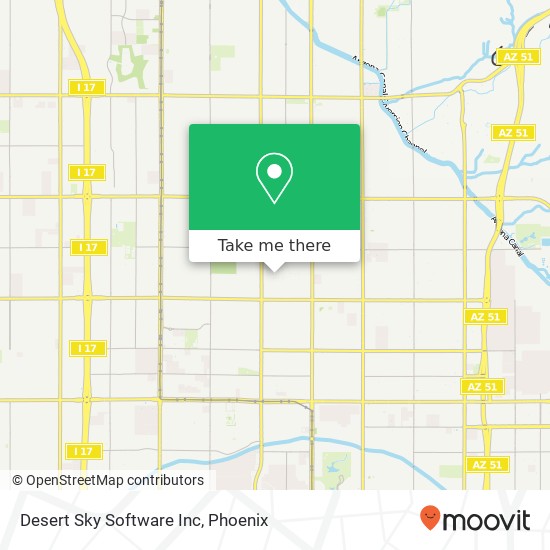 Desert Sky Software Inc map