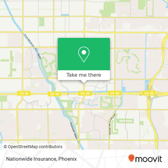 Nationwide Insurance map