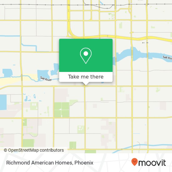 Mapa de Richmond American Homes