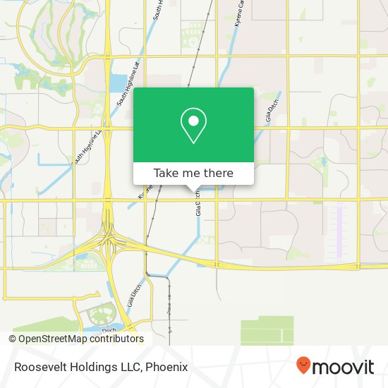 Mapa de Roosevelt Holdings LLC