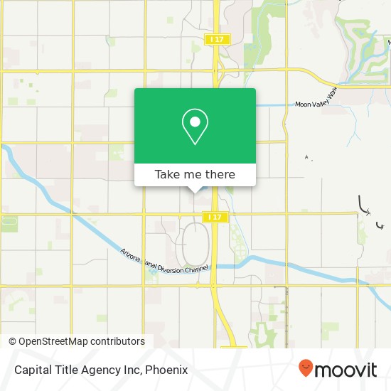 Capital Title Agency Inc map