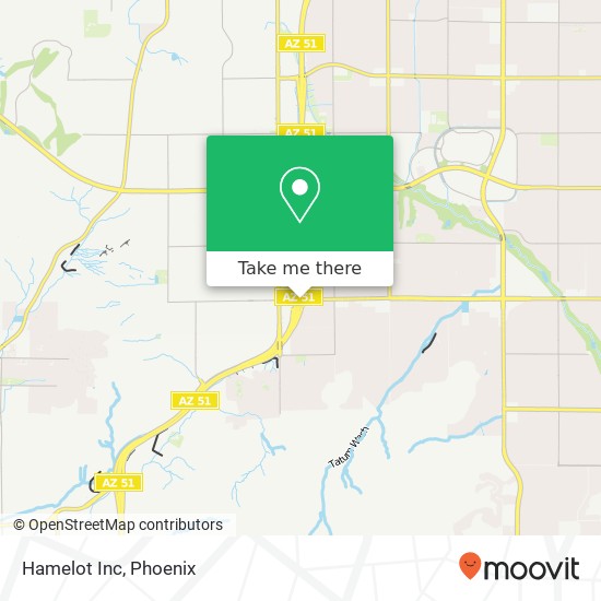 Mapa de Hamelot Inc