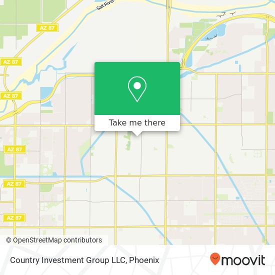 Country Investment Group LLC map