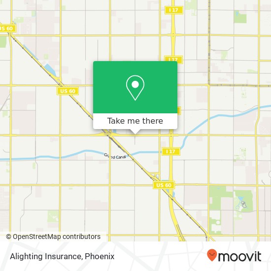 Alighting Insurance map