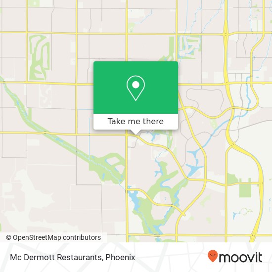 Mapa de Mc Dermott Restaurants