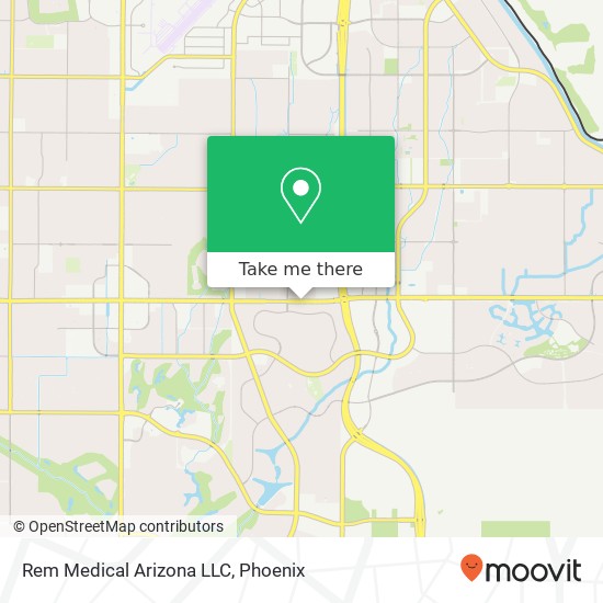 Mapa de Rem Medical Arizona LLC