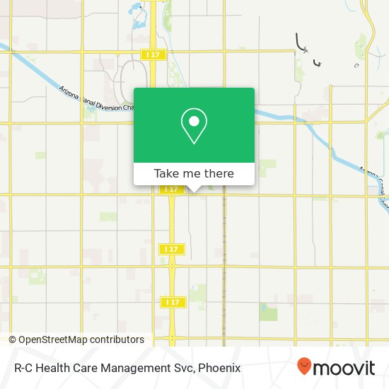 Mapa de R-C Health Care Management Svc