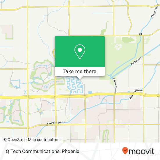 Mapa de Q Tech Communications