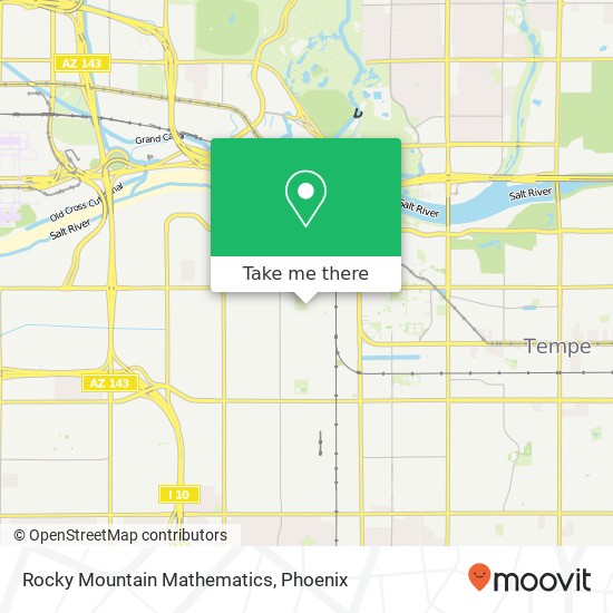 Mapa de Rocky Mountain Mathematics