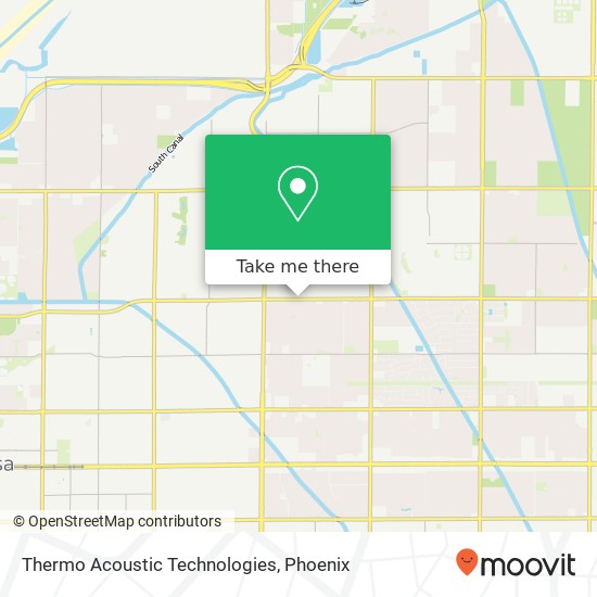 Thermo Acoustic Technologies map