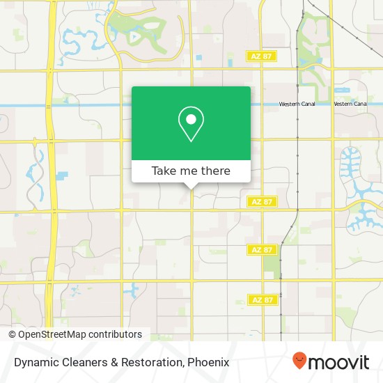 Dynamic Cleaners & Restoration map