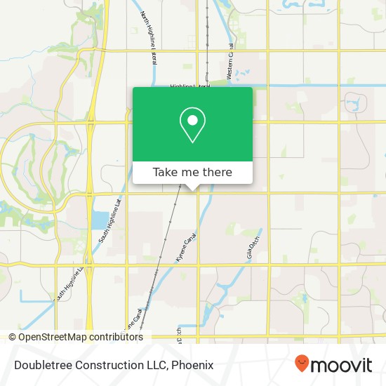 Doubletree Construction LLC map