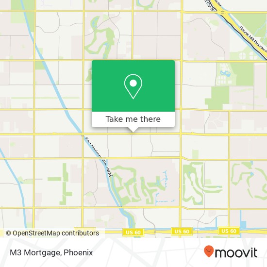 Mapa de M3 Mortgage