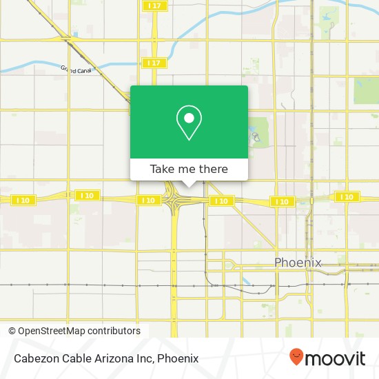 Cabezon Cable Arizona Inc map