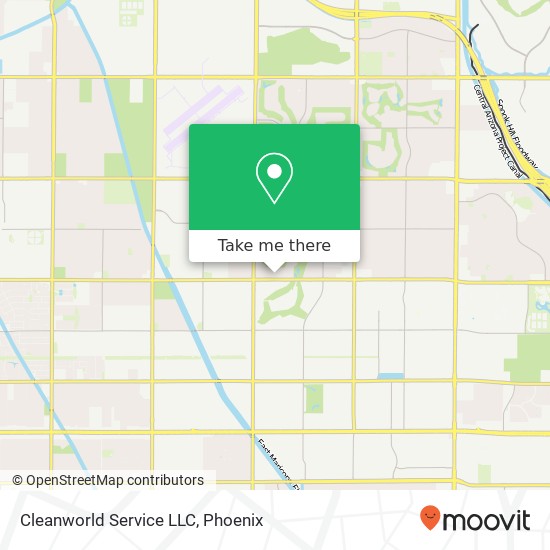 Cleanworld Service LLC map