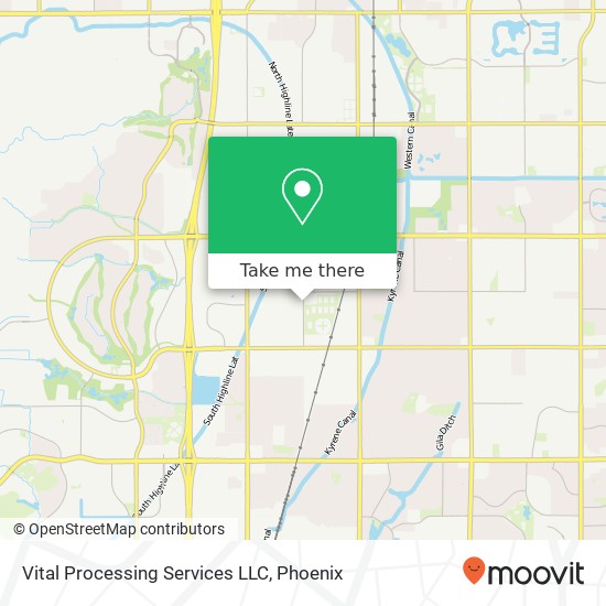 Vital Processing Services LLC map