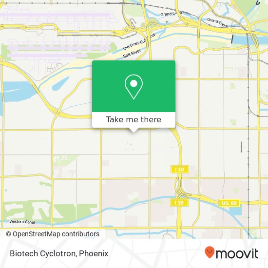 Biotech Cyclotron map