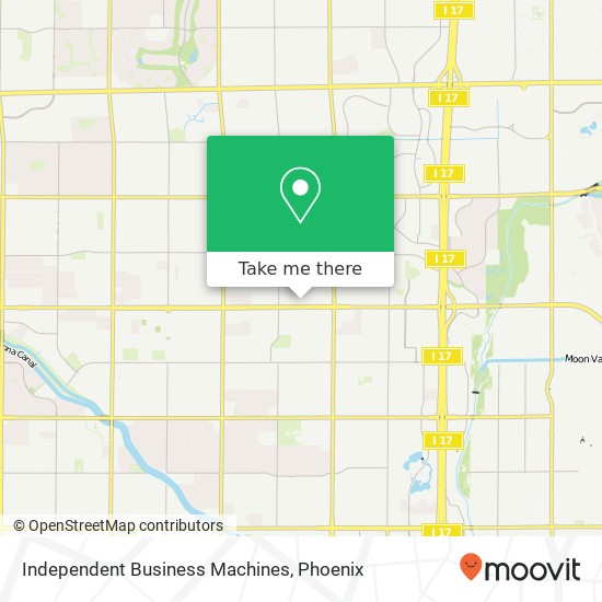 Mapa de Independent Business Machines