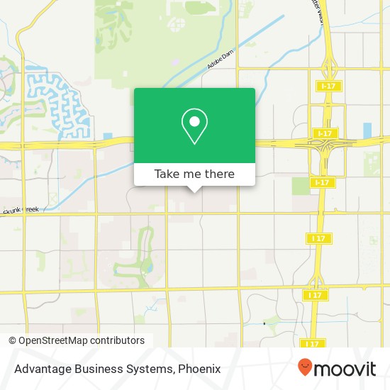 Advantage Business Systems map