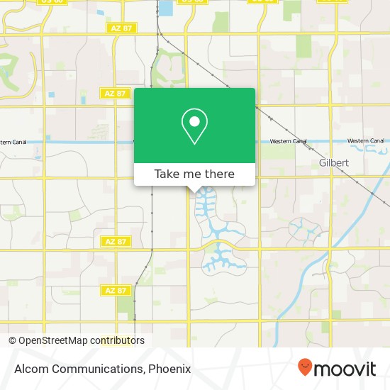 Alcom Communications map