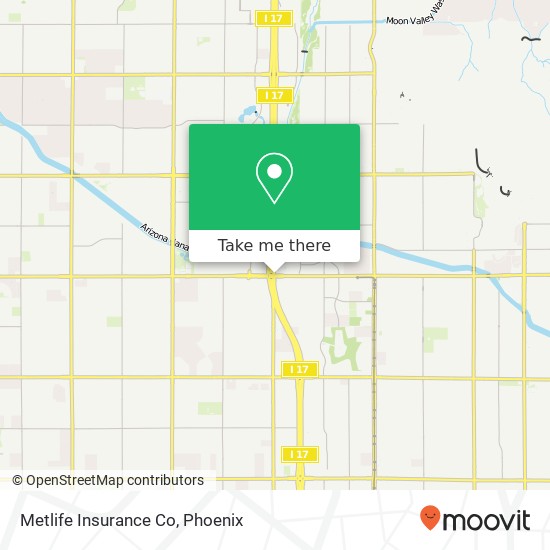 Mapa de Metlife Insurance Co