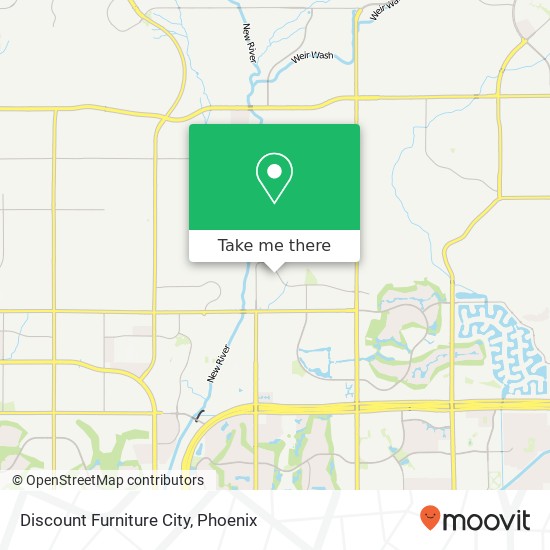 Discount Furniture City map