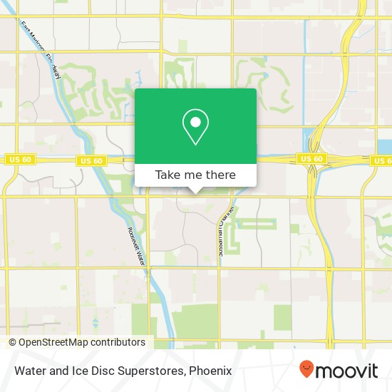 Water and Ice Disc Superstores map