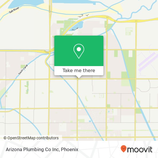 Mapa de Arizona Plumbing Co Inc