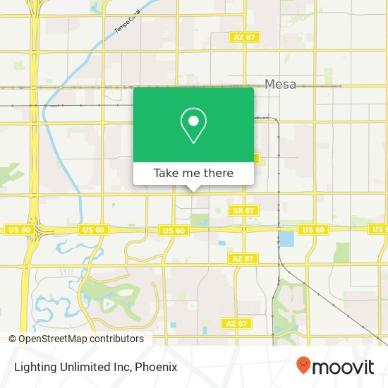 Lighting Unlimited Inc map