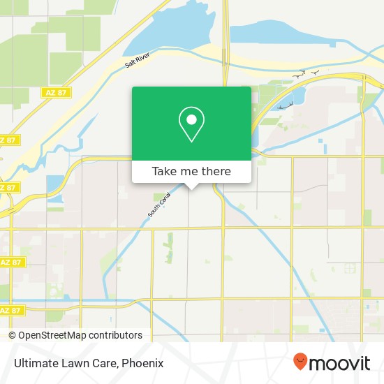 Ultimate Lawn Care map