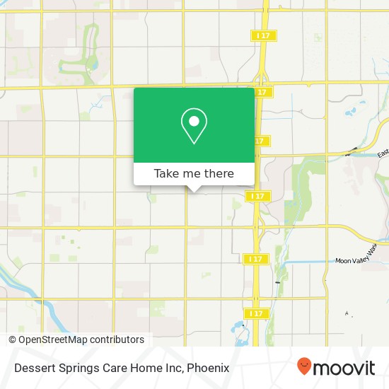 Dessert Springs Care Home Inc map