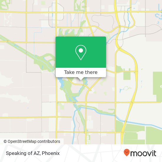 Mapa de Speaking of AZ