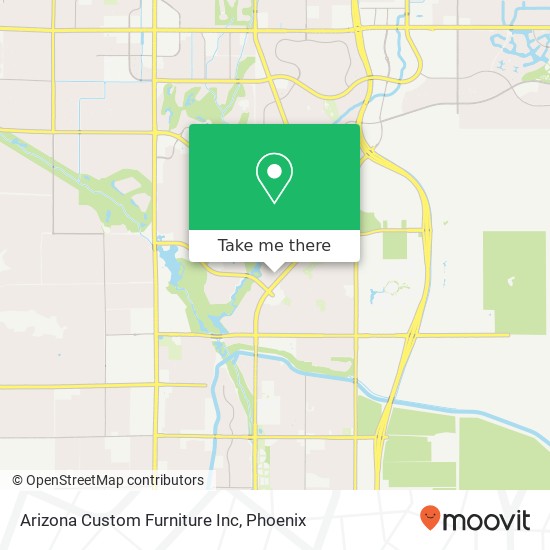 Arizona Custom Furniture Inc map