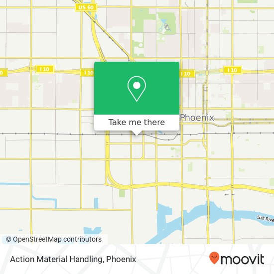 Action Material Handling map